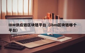 IBM供应链区块链平台(ibm区块链哪个平台)