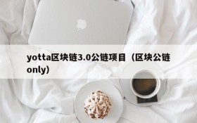 yotta区块链3.0公链项目(区块公链only)