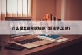 什么是公链和区块链（区块链,公链）