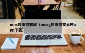 mns区块链商城(msvg区块链交易所app下载)