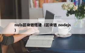 nuls区块链搭建(区块链 nodejs)