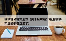 区块链公链安全性(关于区块链公链,你需要知道的都在这里了)