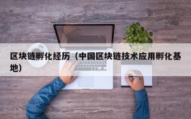 区块链孵化经历(中国区块链技术应用孵化基地)