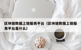 区块链数据上链服务平台（区块链数据上链服务平台是什么）