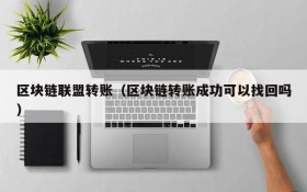 区块链联盟转账(区块链转账成功可以找回吗)