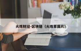 火炼财经-区块链(火炼草图片)