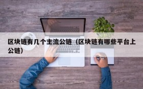区块链有几个主流公链(区块链有哪些平台上公链)