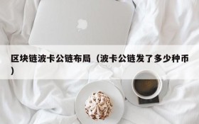 区块链波卡公链布局(波卡公链发了多少种币)
