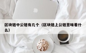 区块链中公链有几个(区块链上公链意味着什么)