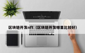 区块链开发nft(区块链开发哪里比较好)