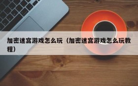 加密迷宫游戏怎么玩（加密迷宫游戏怎么玩教程）