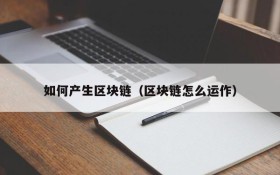 如何产生区块链(区块链怎么运作)