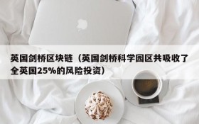 英国剑桥区块链(英国剑桥科学园区共吸收了全英国25%的风险投资)