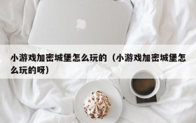 小游戏加密城堡怎么玩的（小游戏加密城堡怎么玩的呀）