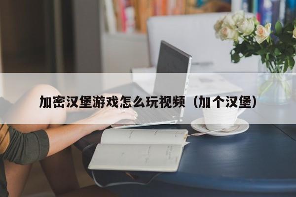 加密汉堡游戏怎么玩视频（加个汉堡）