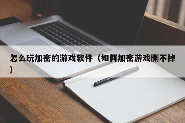 怎么玩加密的游戏软件（如何加密游戏删不掉）