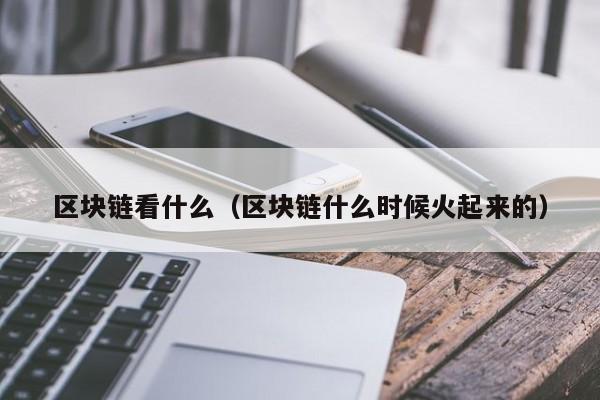区块链看什么（区块链什么时候火起来的）