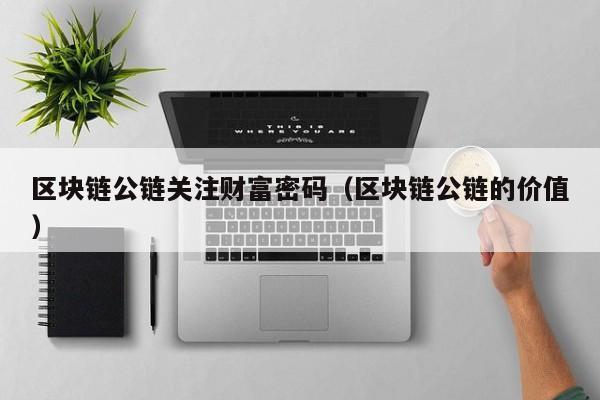 区块链公链关注财富密码（区块链公链的价值）