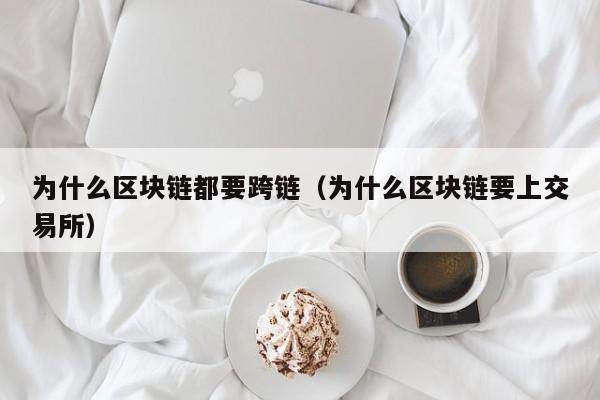为什么区块链都要跨链（为什么区块链要上交易所）