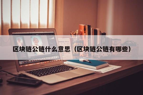 区块链公链什么意思（区块链公链有哪些）