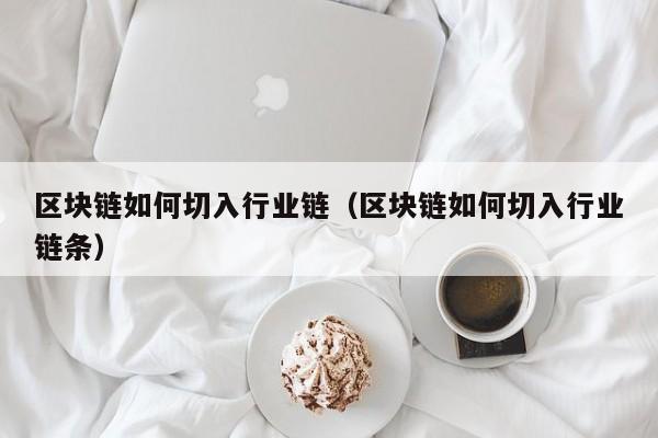 区块链如何切入行业链（区块链如何切入行业链条）