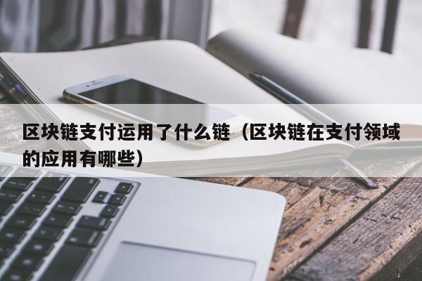 区块链支付运用了什么链（区块链在支付领域的应用有哪些）